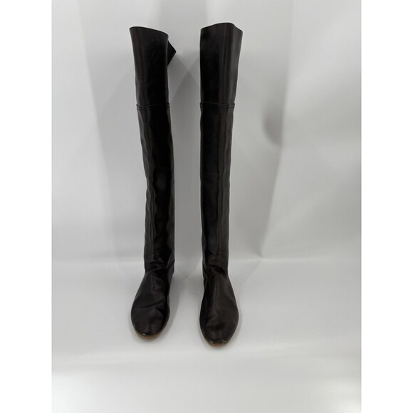 Spring Step Knee High Leather Riding Boots Black US 8 - Picture 2 of 13